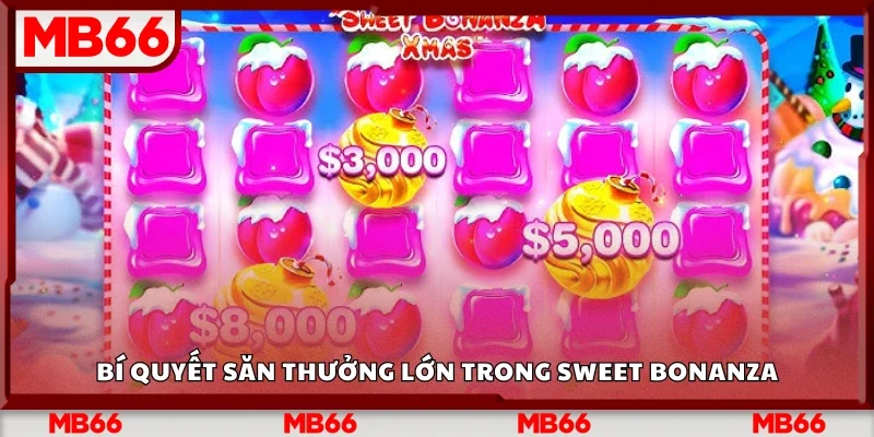 Bí quyết săn thưởng lớn trong Sweet Bonanza