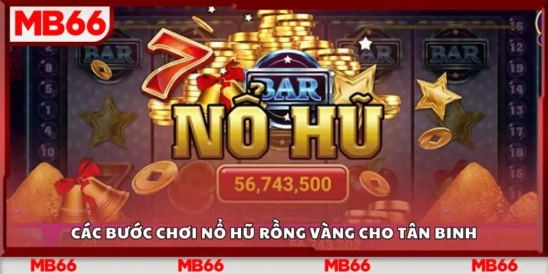 Các bước chơi nổ hũ Rồng Vàng cho tân binh