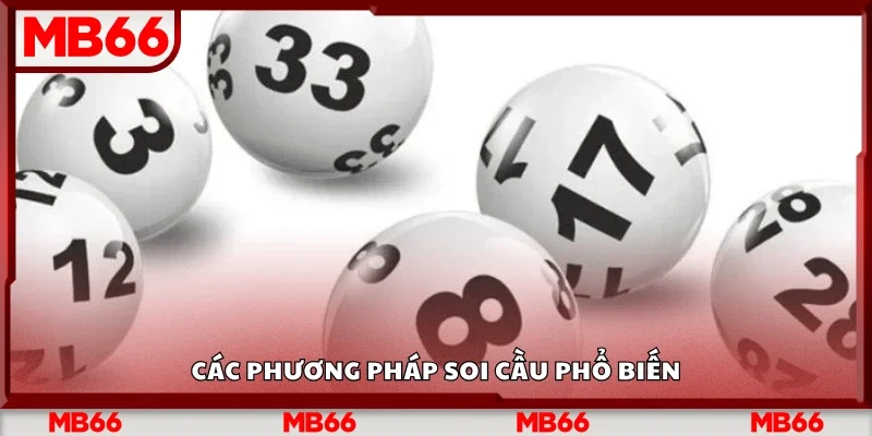 Các phương pháp soi cầu phổ biến