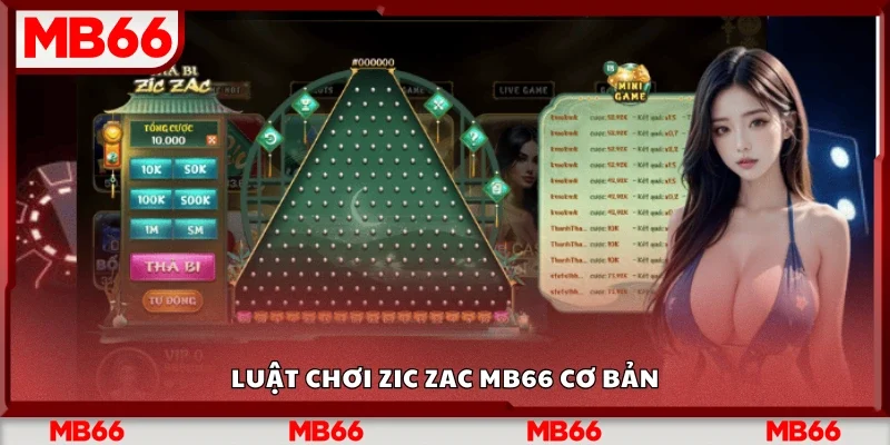 Khám phá luật chơi Zic Zac Mb66 cơ bản