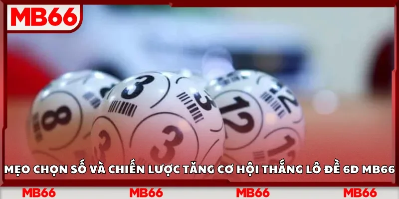 Mẹo chọn số và chiến lược tăng cơ hội thắng Lô đề 6D Mb66