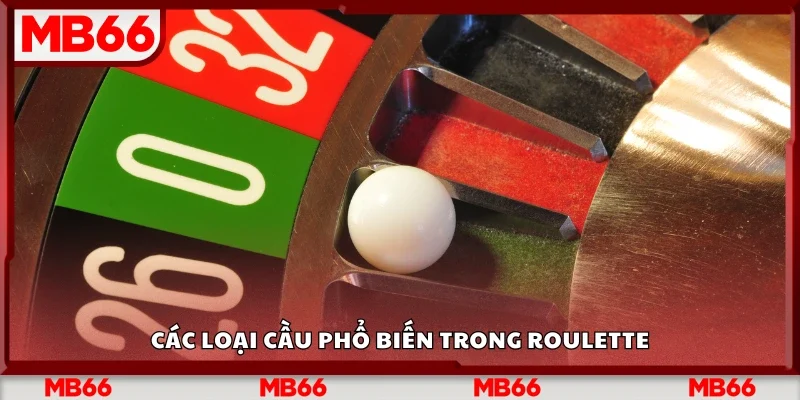 Một số loại cầu phổ biến trong roulette