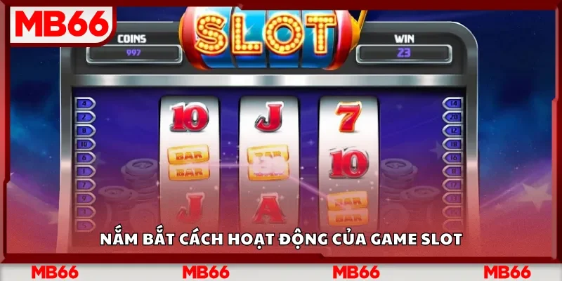 Nắm bắt cách hoạt động của game Slot