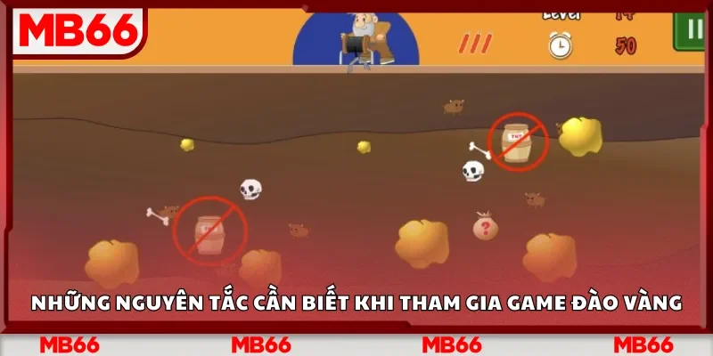 Những nguyên tắc cần biết khi tham gia game đào vàng